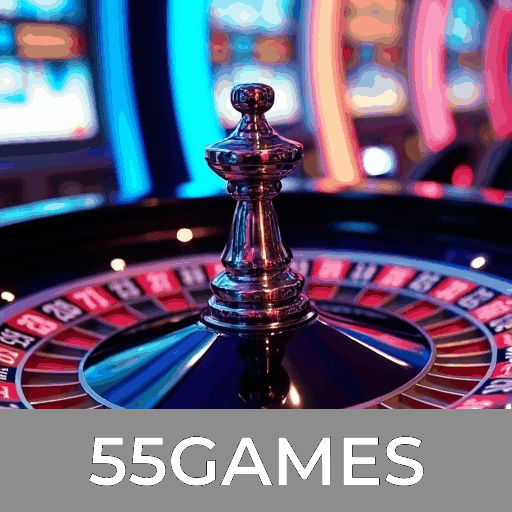 55GAMES: Slots com Mega Jackpot, Jogos de Mesa Interativos, e Mais!